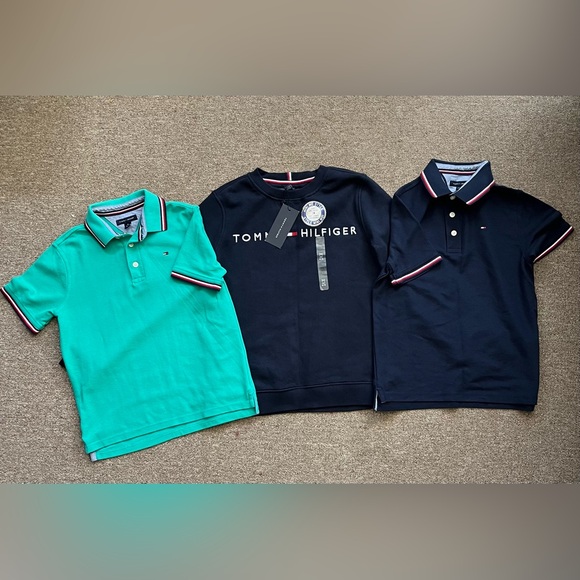Tommy Hilfiger Other - BUNDLE - Kids Tommy Hilfiger Polo Shirts & Sweater